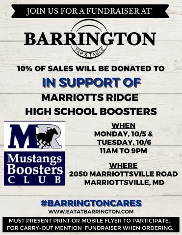 Barrington Oct 2026
