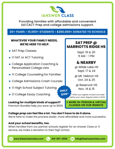 SAT/ACT Prep Classes 